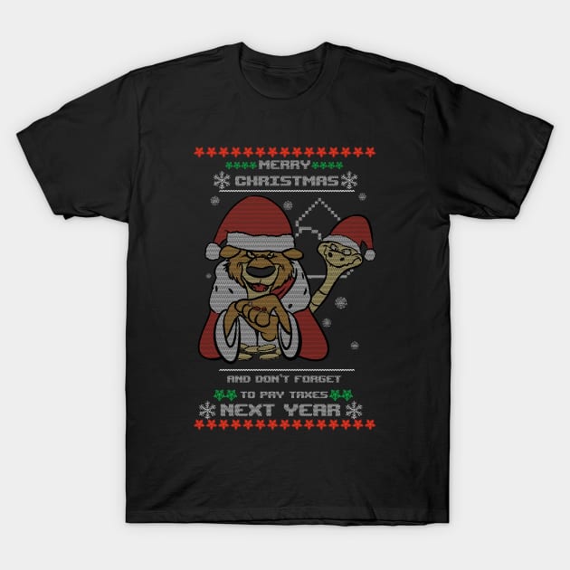 Merry Taxes T-Shirt by Fan.Fabio_TEE